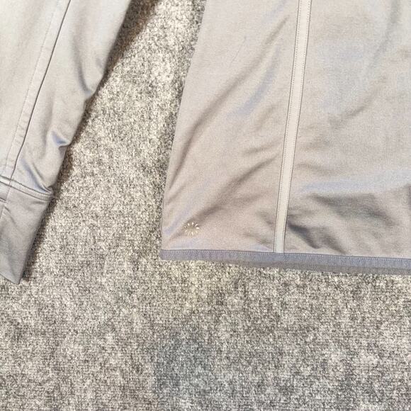 Athleta Hoodie XS Womens Gray Pullover Plush Tech Running Athletic - Picture 9 of 13